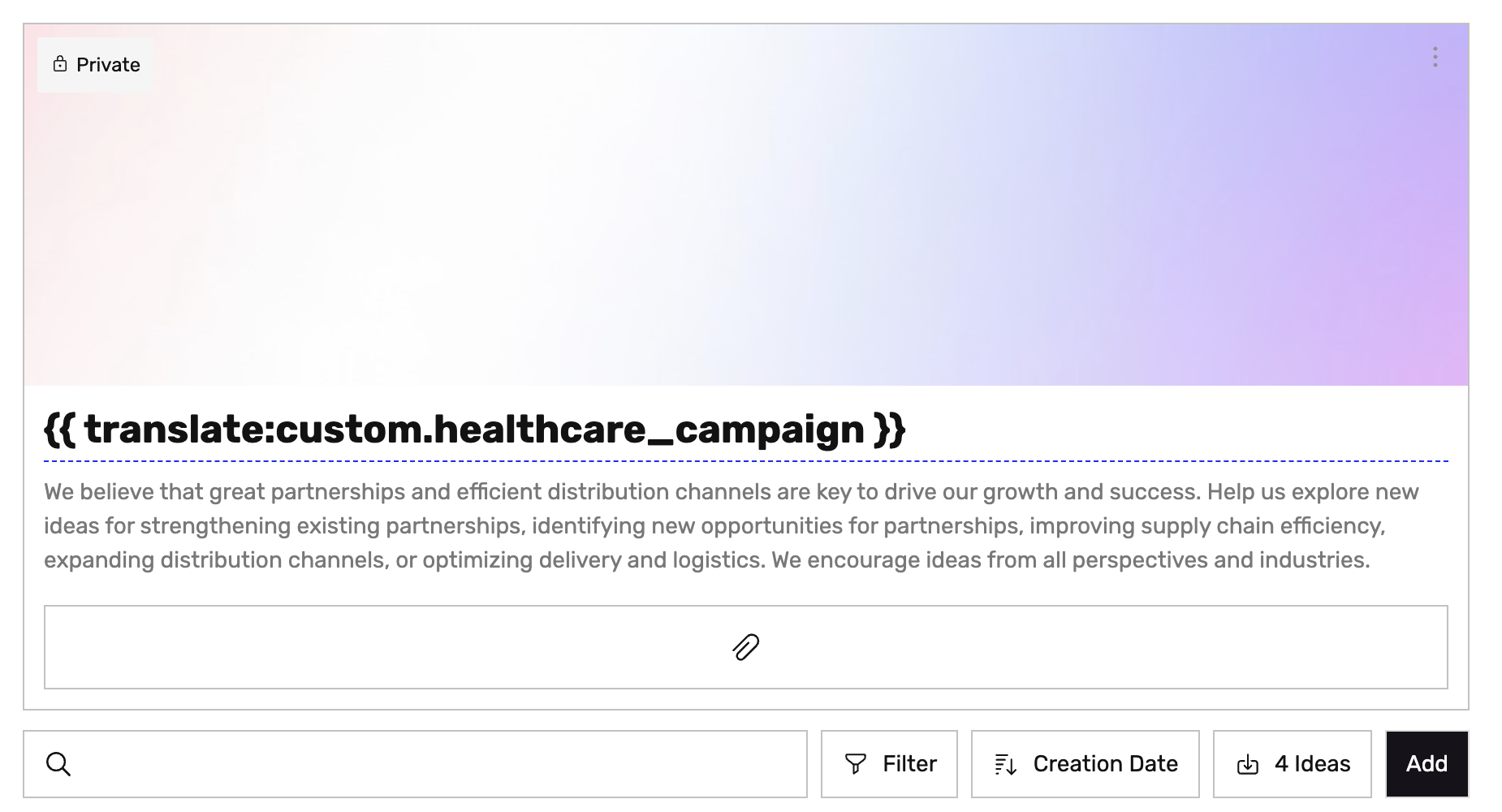 Custom Translation Variables Ideanote Help